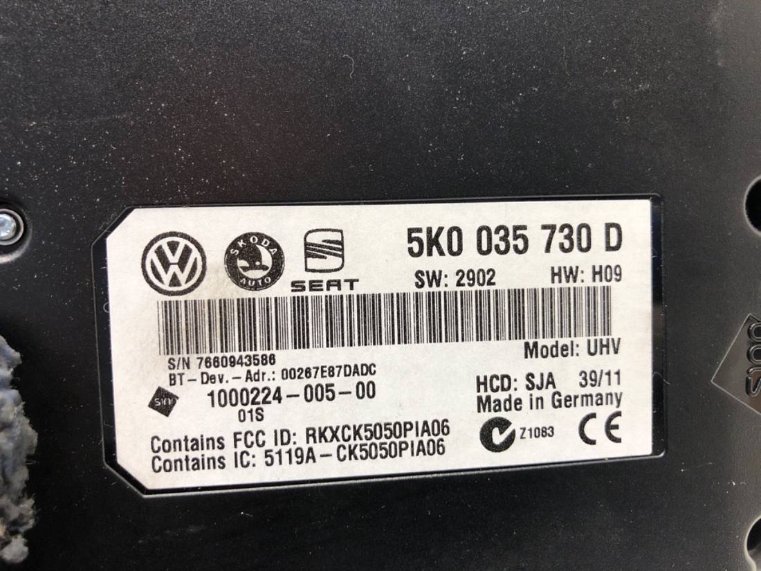 Блок керування модуль Volkswagen Passat CC 5K0035730D — фото деталі 3