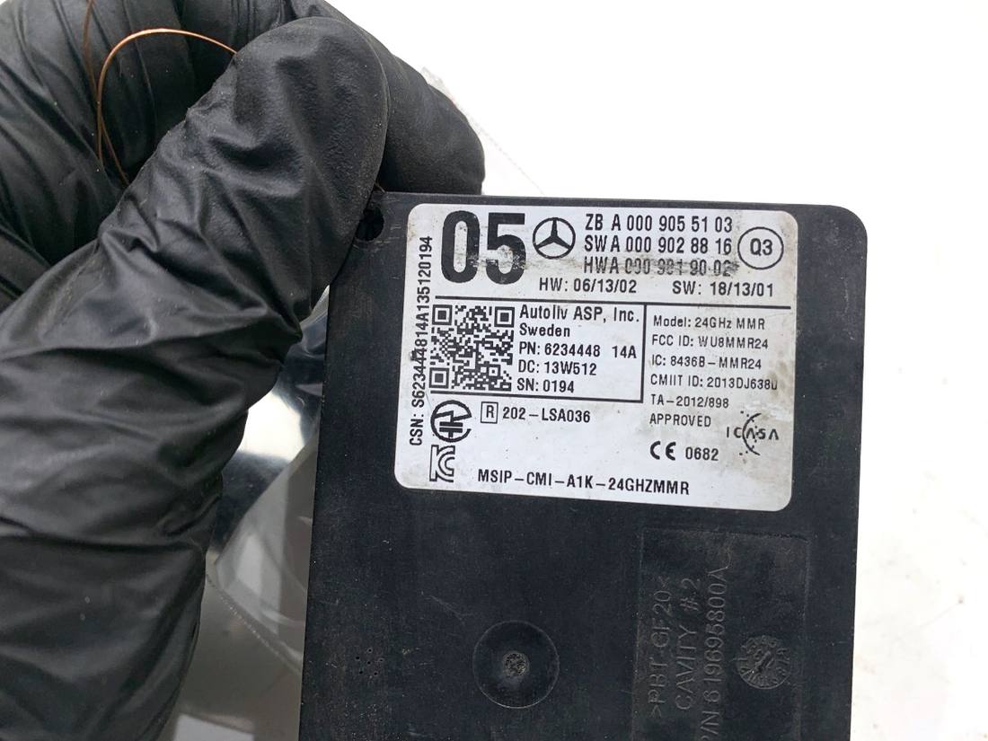 Блок керування модуль Mercedes E W212 A0009055103 — фото деталі 4