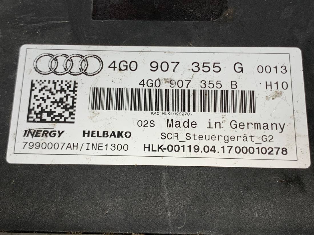 Блок керування модуль Audi A5 8T 4G0907355G — фото деталі 4