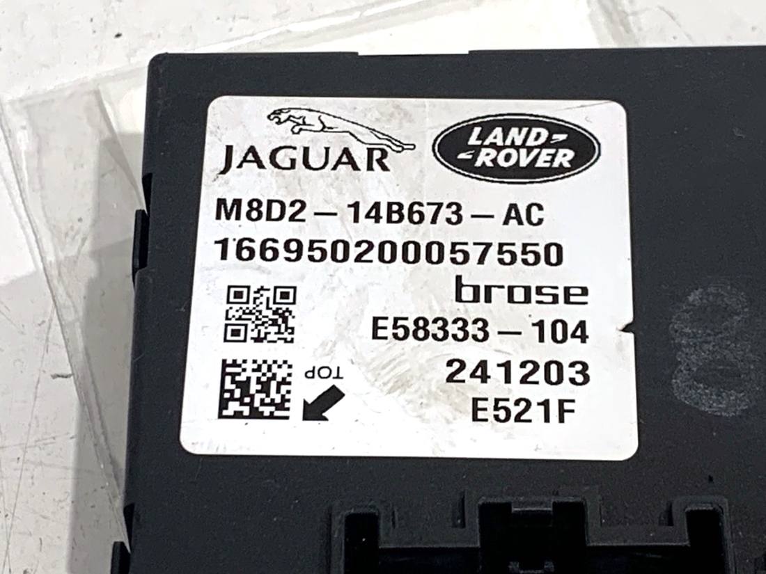 Блок керування модуль Land Rover Range Rover M8D2-14B673-AC — фото деталі 4