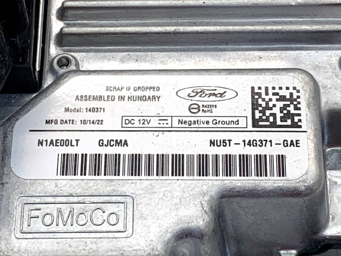 Блок керування модуль Ford Transit Courier NU5T-14G371-GAE — фото деталі 3