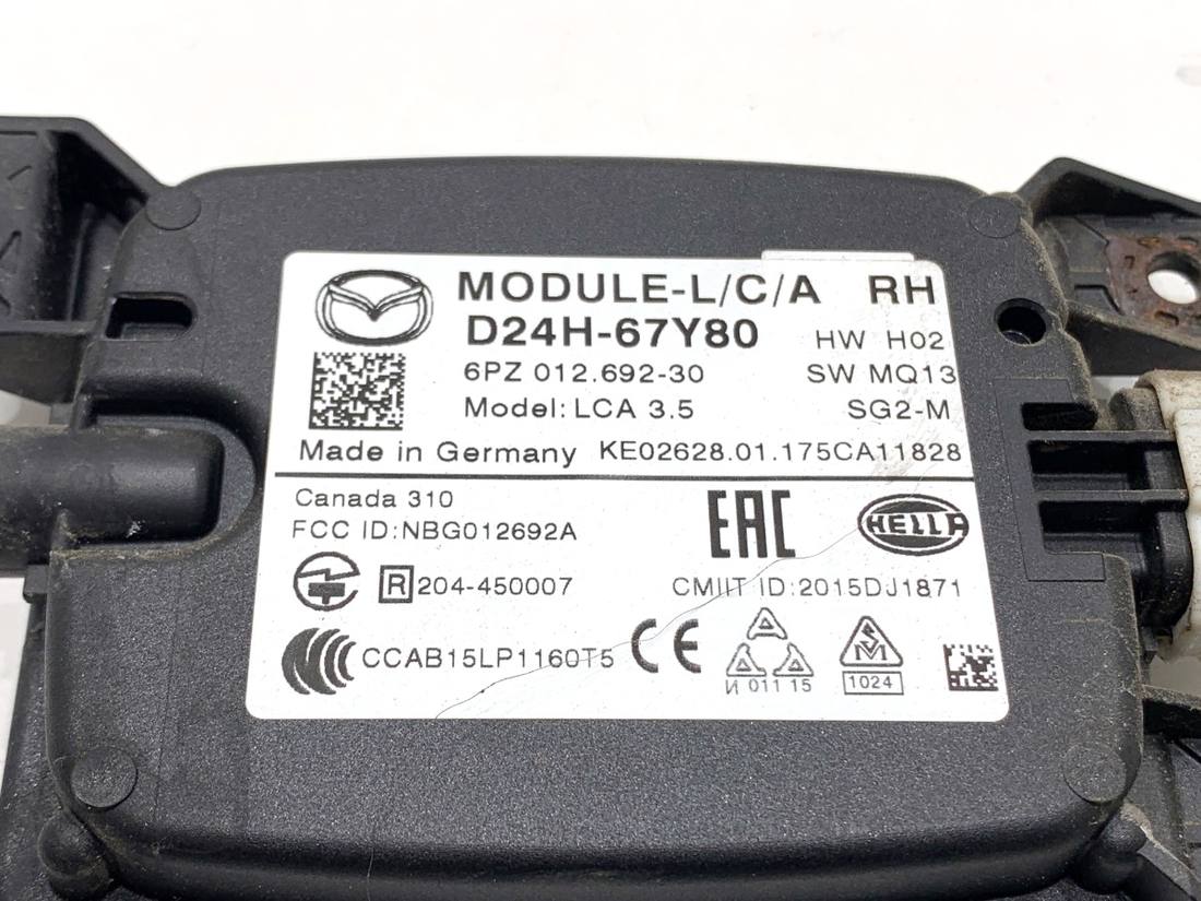Блок керування модуль Mazda CX 3 D24H-67Y80 — фото деталі 5