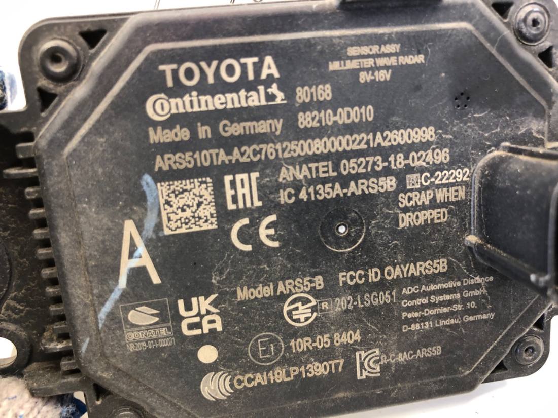 Блок керування модуль Toyota Yaris 3 88210-0D010 — фото деталі 3