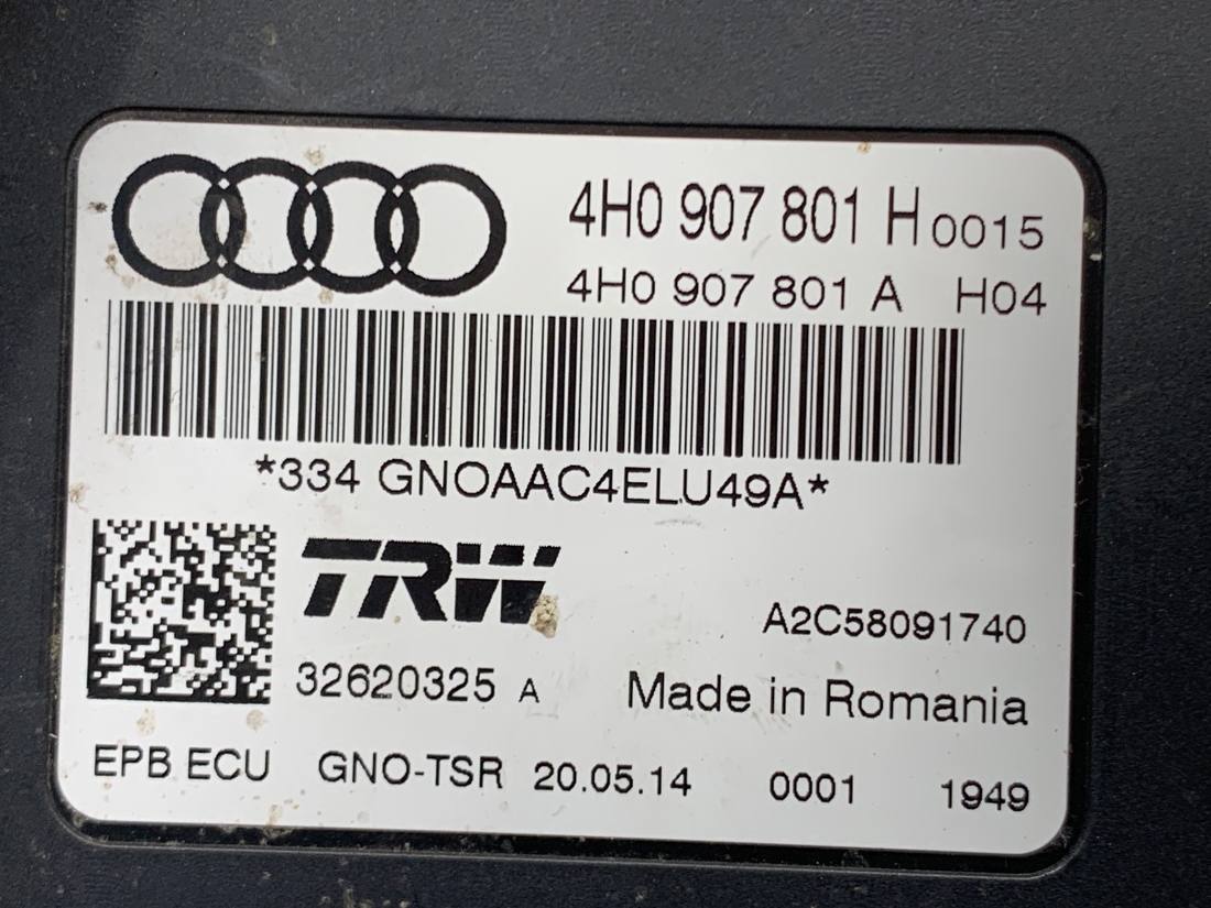 Блок керування модуль Audi A8 D4 4H0907801H — фото деталі 4