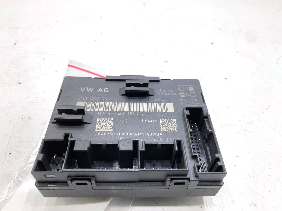 Блок керування модуль Audi A8 D4 4H0959792G
