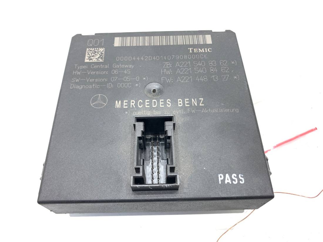 Блок керування модуль Mercedes S W221 A2215408362