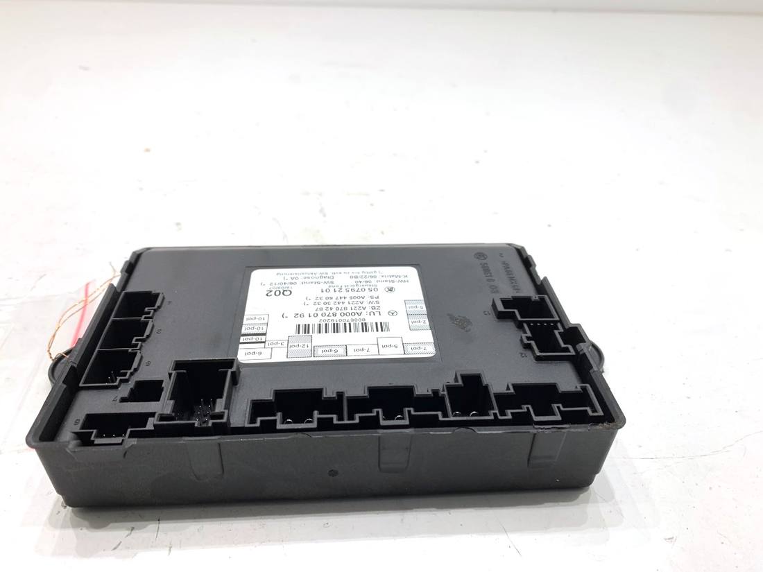 Блок керування модуль Mercedes S W221 A0008700192 — фото деталі 2