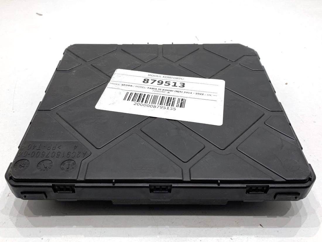 Блок керування модуль Skoda Fabia 3 2Q0937085D