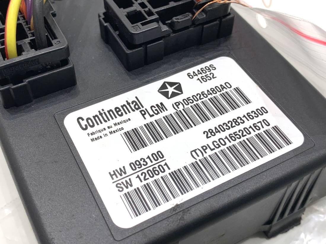 Блок керування модуль Jeep Grand Cherokee 05026480A0 — фото деталі 3