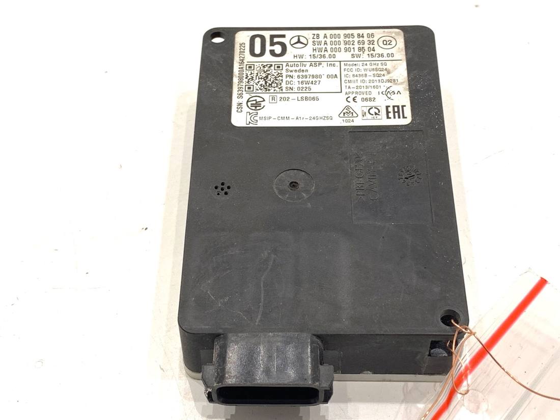 Блок керування модуль Mercedes A W176 A0009058406
