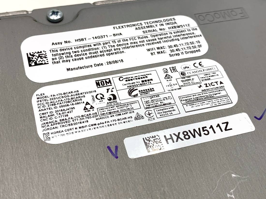Блок керування модуль Ford ECOSPORT H5BT-14G371-BHA — фото деталі 3