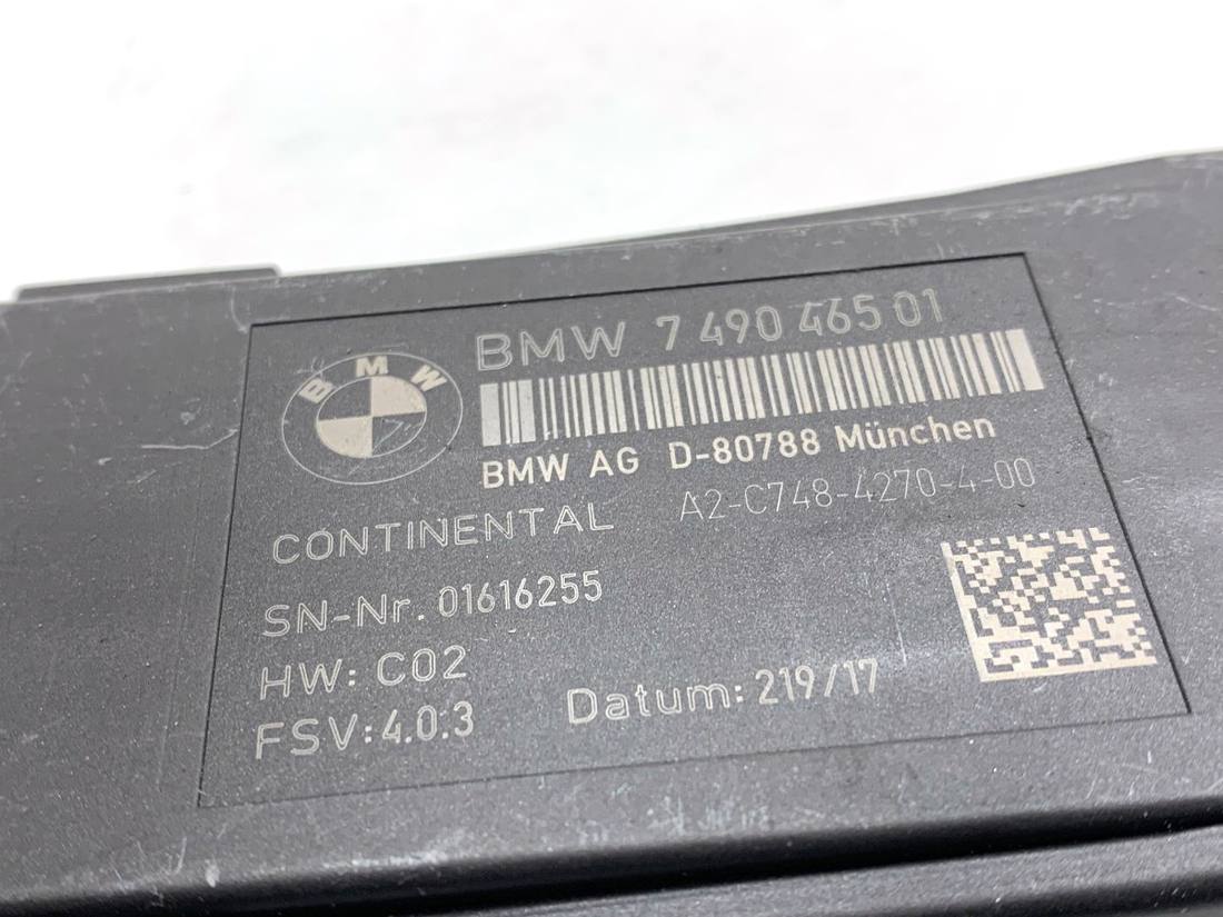 Блок керування модуль BMW X1 E84 7490465 — фото деталі 4