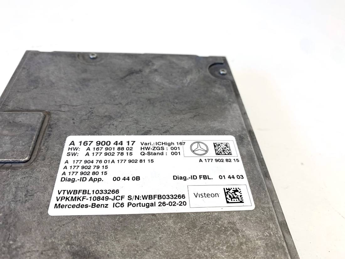 Блок керування модуль Mercedes GLE V167 A1679004417 — фото деталі 4