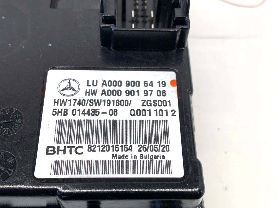 Блок управления модуль Mercedes GLE V167 A0009006419 — фото детали 4