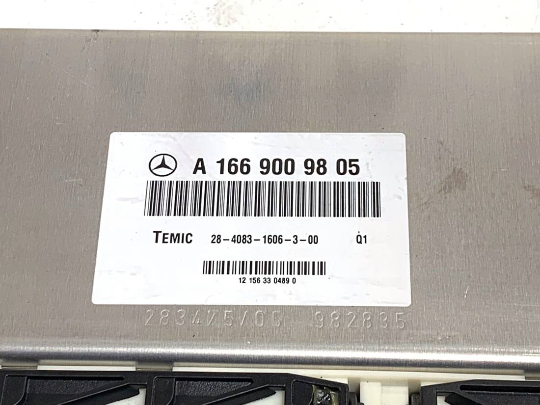 Блок керування модуль Mercedes GL X166 A1669009805 — фото деталі 4