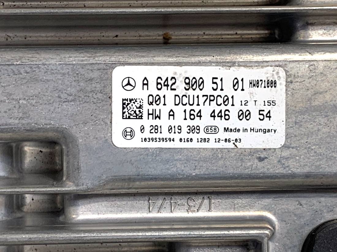 Блок керування модуль Mercedes GL X166 A6429005101 — фото деталі 4