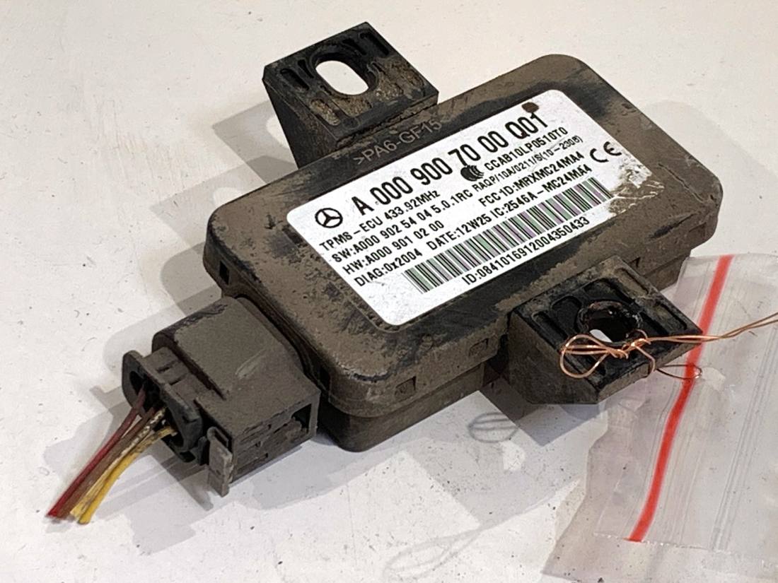 Блок управления модуль Mercedes GL X166 A0009007000 — фото детали 3