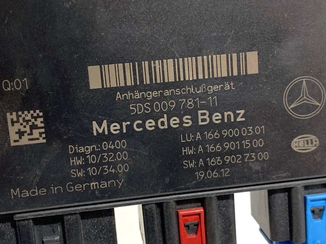 Блок керування модуль Mercedes GL X166 5DS009781 — фото деталі 4