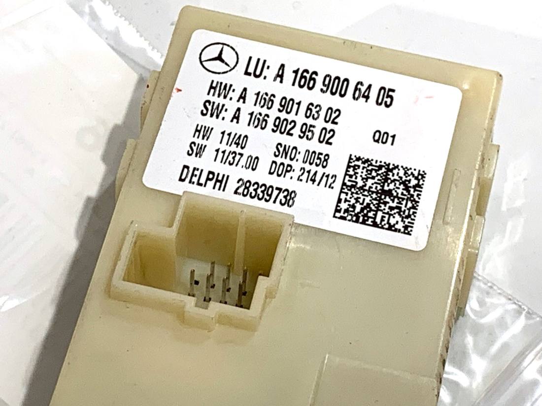 Блок керування модуль Mercedes GL X166 A1669006405 — фото деталі 4