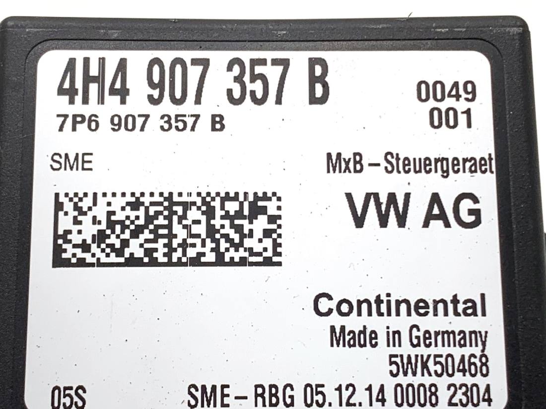 Блок керування модуль Audi A8 D4 4H4907357B — фото деталі 5