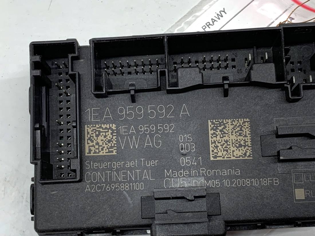 Блок управления модуль Volkswagen ID3 1EA959592A — фото детали 3