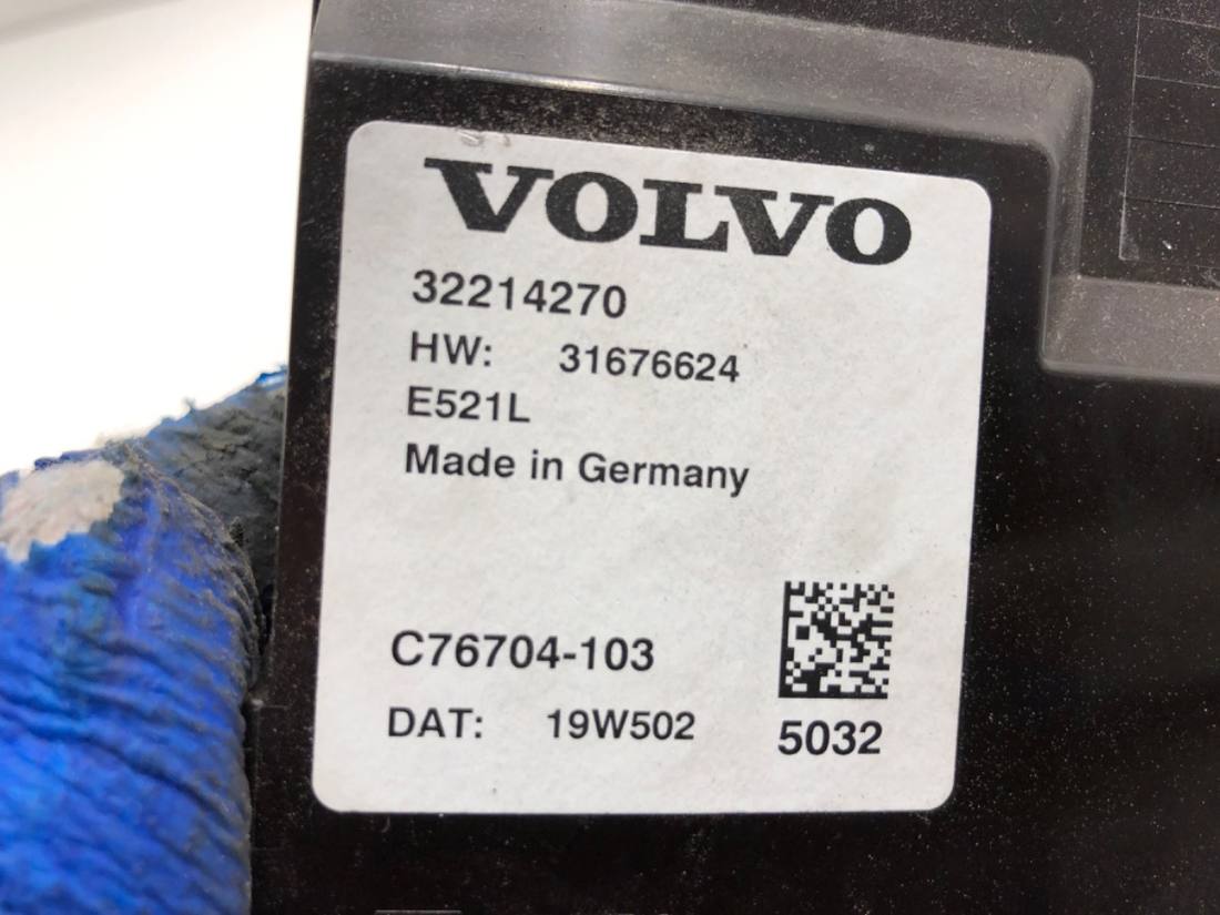 Блок керування модуль Volvo XC60 32214270 — фото деталі 4