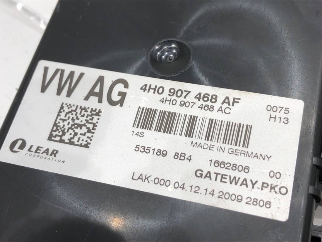 Блок керування модуль Audi A8 D4 4H0907468AF — фото деталі 3