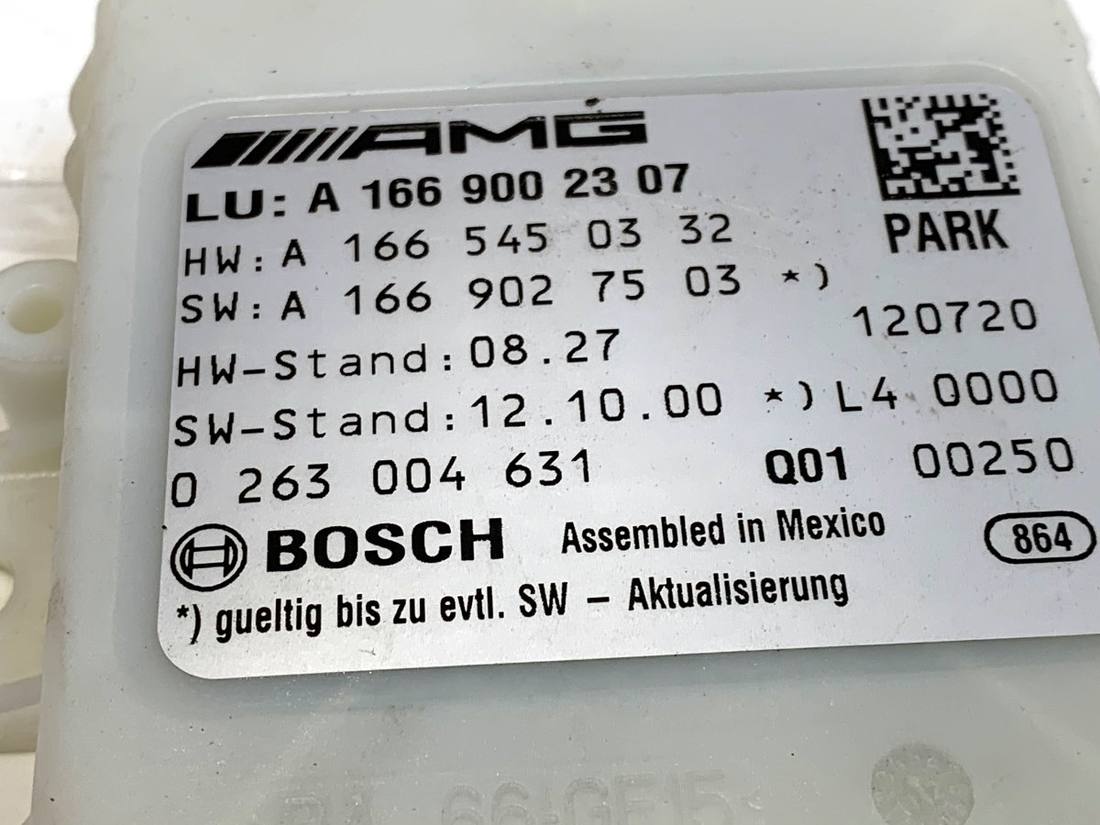 Блок керування модуль Mercedes GL X166 A1669002307 — фото деталі 4