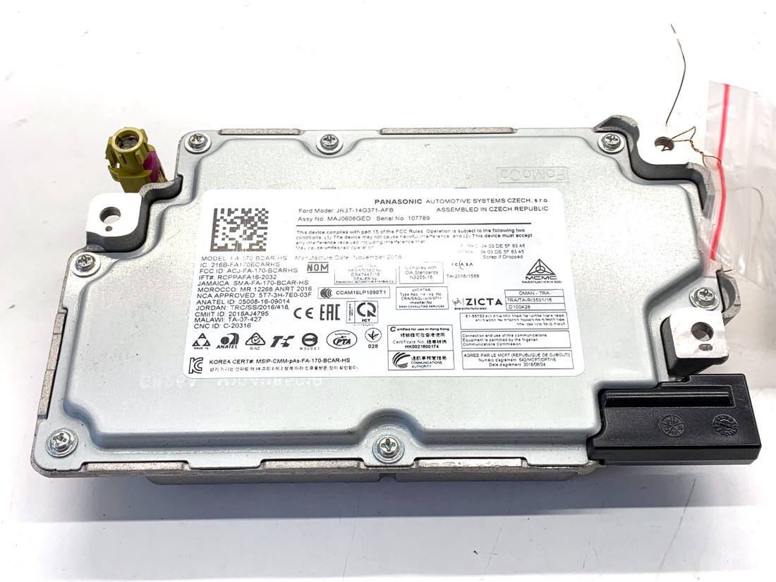 Блок управления модуль Ford Mondeo JR3T-14G371-AFB — фото детали 2