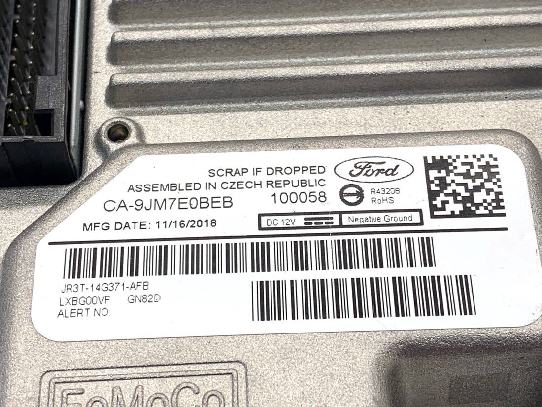 Блок управления модуль Ford Mondeo JR3T-14G371-AFB — фото детали 4