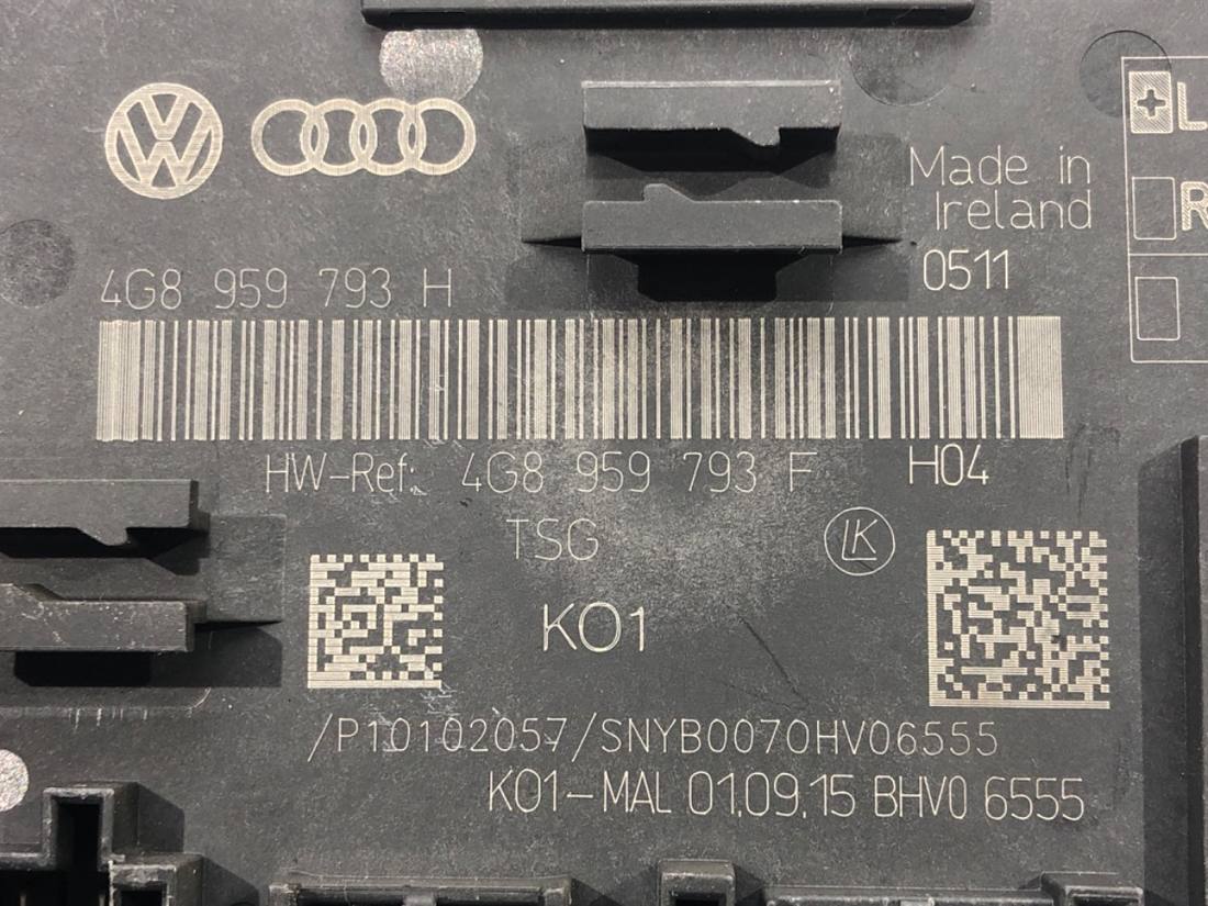 Блок керування модуль Audi A6 C7 4G8959793H — фото деталі 4