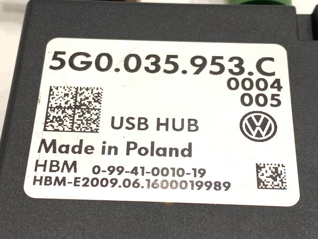 Блок керування модуль Volkswagen Passat B8 5G0035953C — фото деталі 4