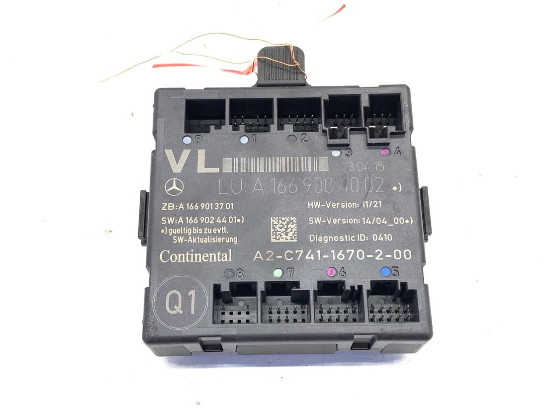 Блок керування модуль Mercedes A W176 A1669013701