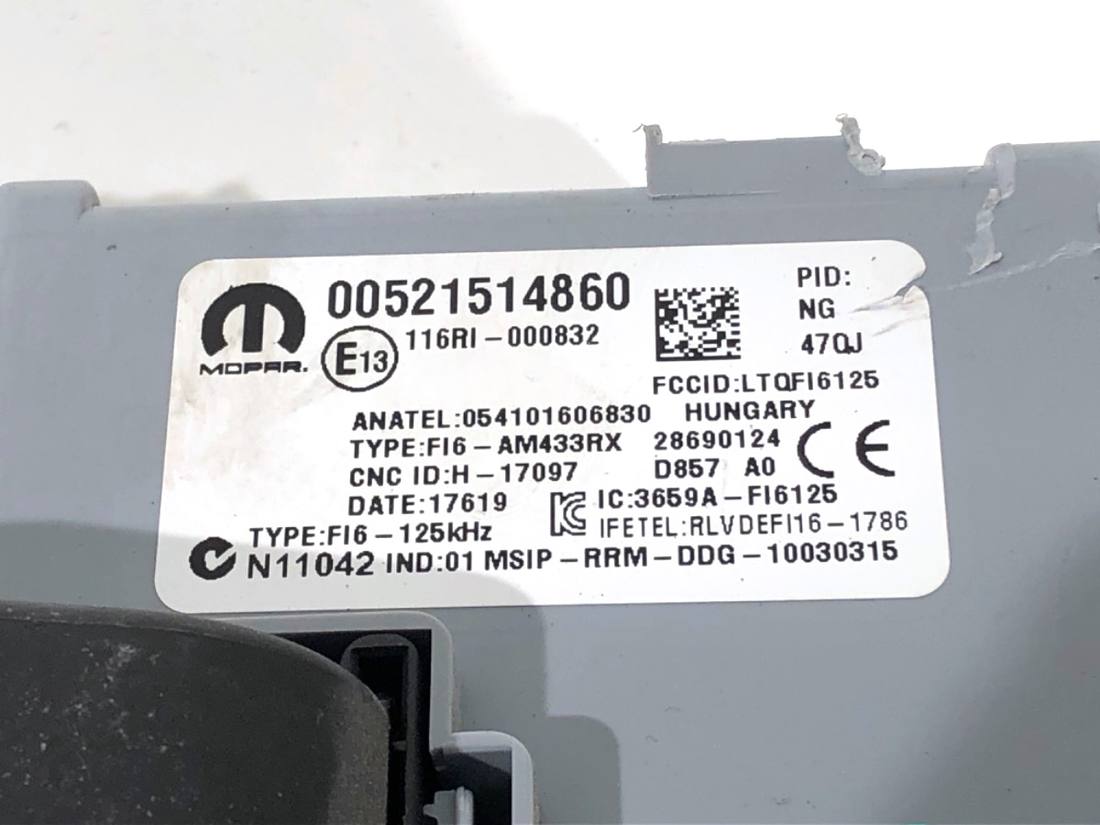 Блок керування модуль Fiat Doblo 00521514860 — фото деталі 4