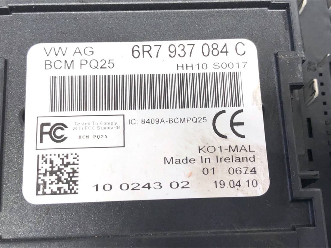 Блок керування модуль Skoda Fabia 2 6R7937084C — фото деталі 4