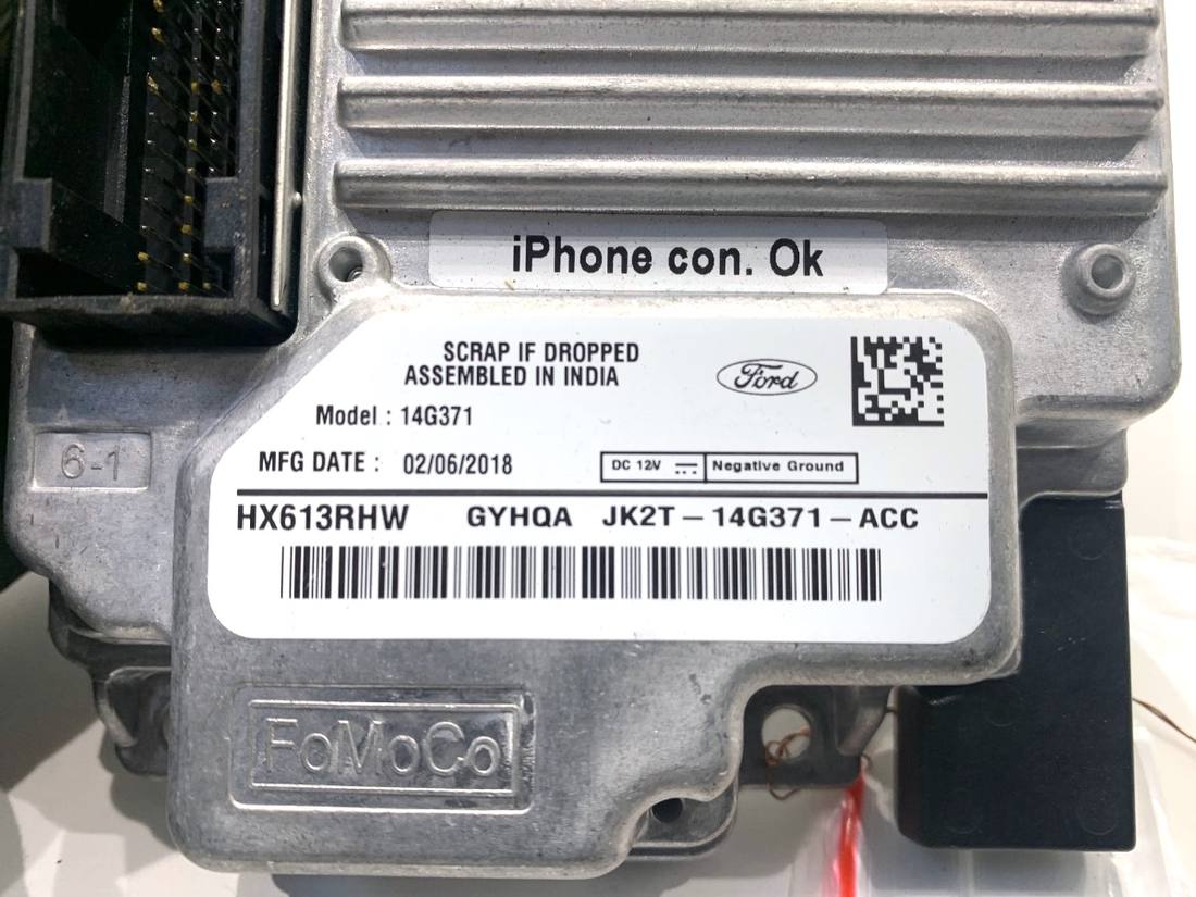 Блок управления модуль Ford KA JK2T-14G371-ACC — фото детали 5