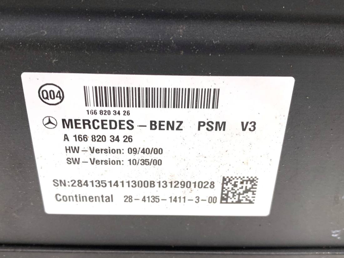 Блок керування модуль Mercedes M W163 A1668203426 — фото деталі 3