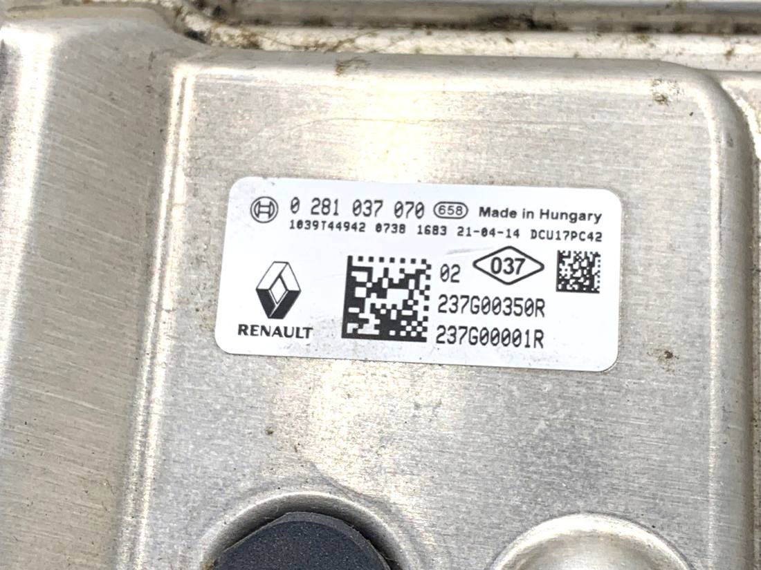 Блок керування модуль Renault Master 0281037070 — фото деталі 4