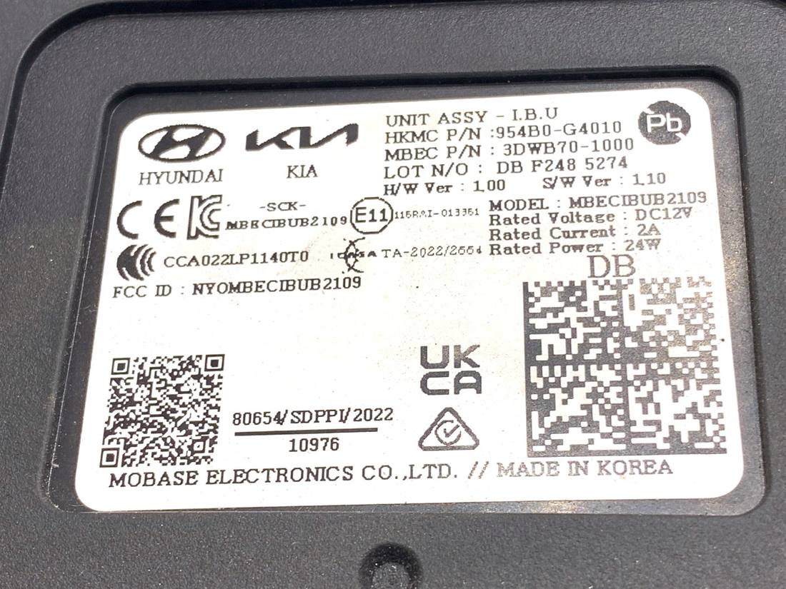 Блок керування модуль Hyundai I30 954B0-G4010 — фото деталі 4