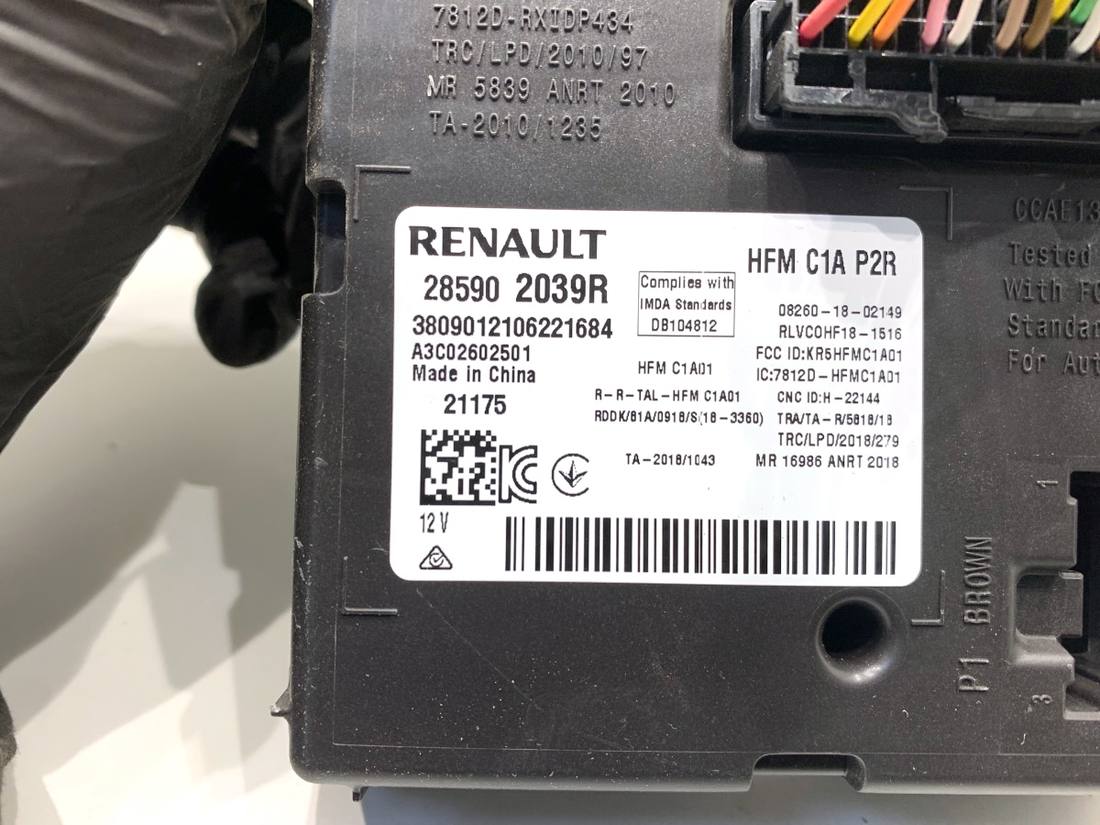 Блок керування модуль Renault Arkana 285902039R — фото деталі 4