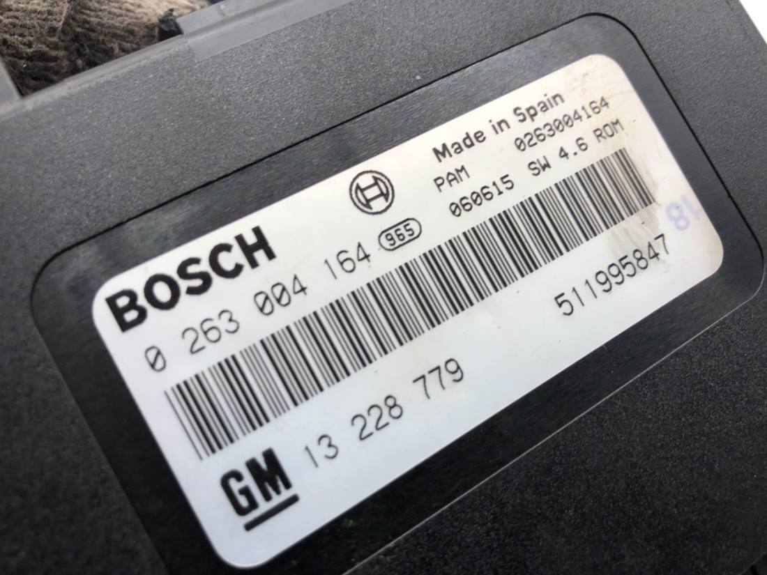 Блок керування модуль Opel Astra H 0263004164 — фото деталі 3