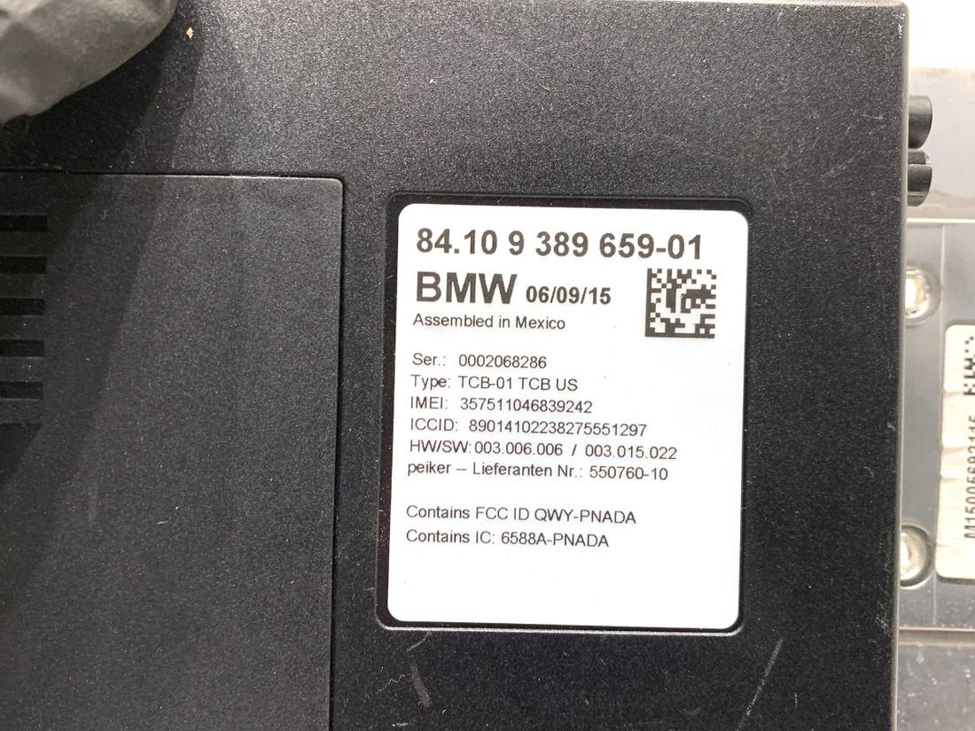 Блок керування модуль BMW X3 F25 9389659 — фото деталі 5