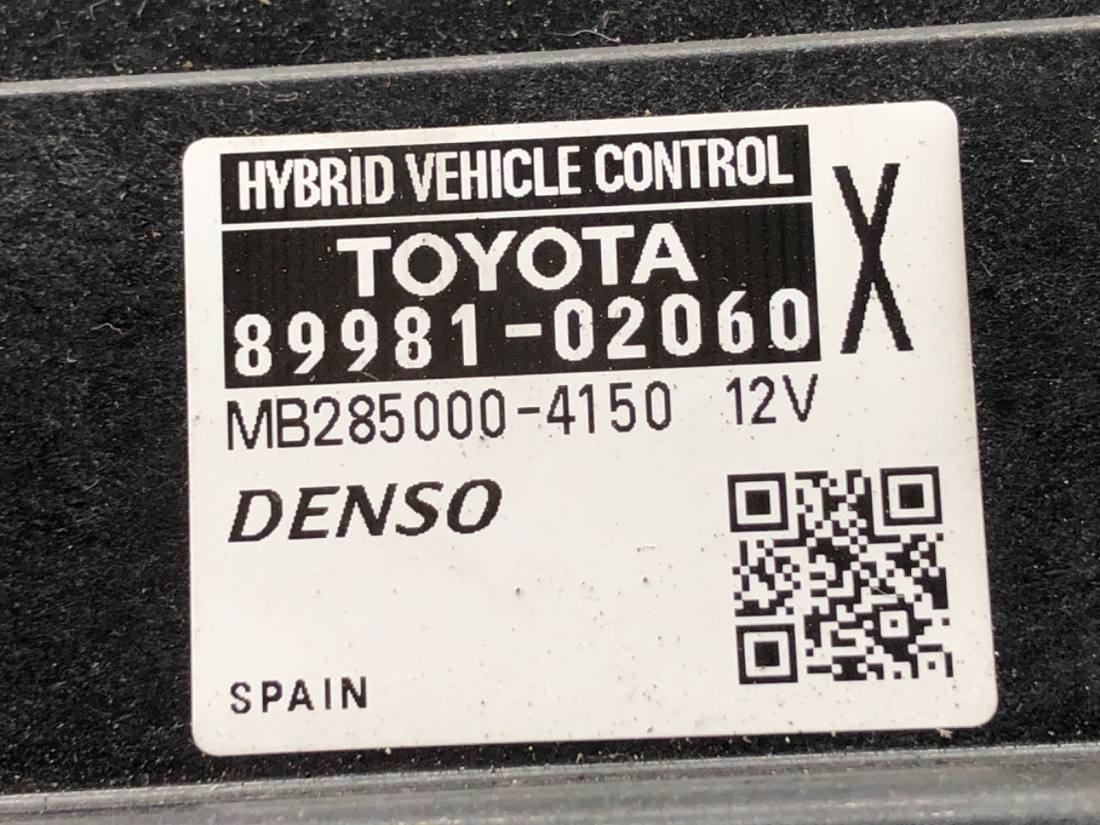 Блок керування модуль Toyota Auris 89981-02060 — фото деталі 4