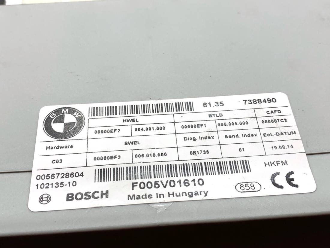 Блок керування модуль BMW 3 F30 7388490 — фото деталі 4