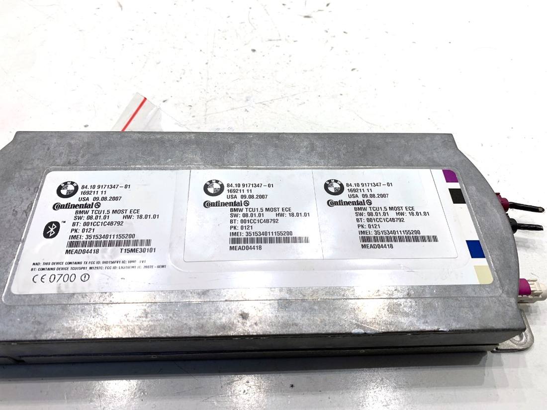 Блок керування модуль BMW 5 E60 9171347 — фото деталі 5