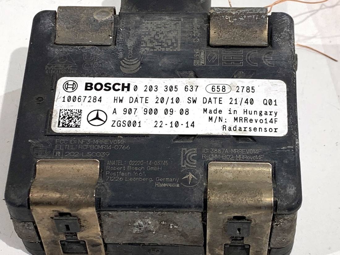 Блок управления модуль Mercedes Sprinter A9079000908 — фото детали 4