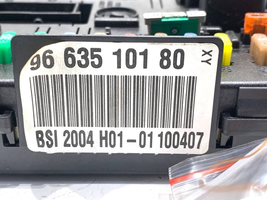 Блок керування модуль Citroen C4 9663510180 — фото деталі 5