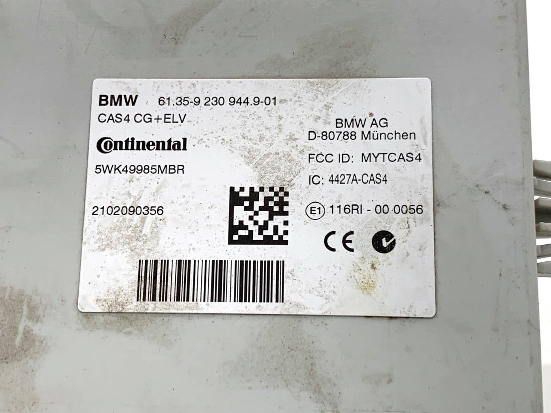 Блок керування модуль BMW 5 F10 9230944 — фото деталі 5