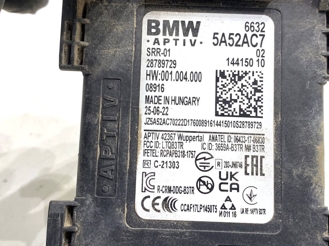 Блок керування модуль BMW 5 G30 5A52AC7 — фото деталі 5