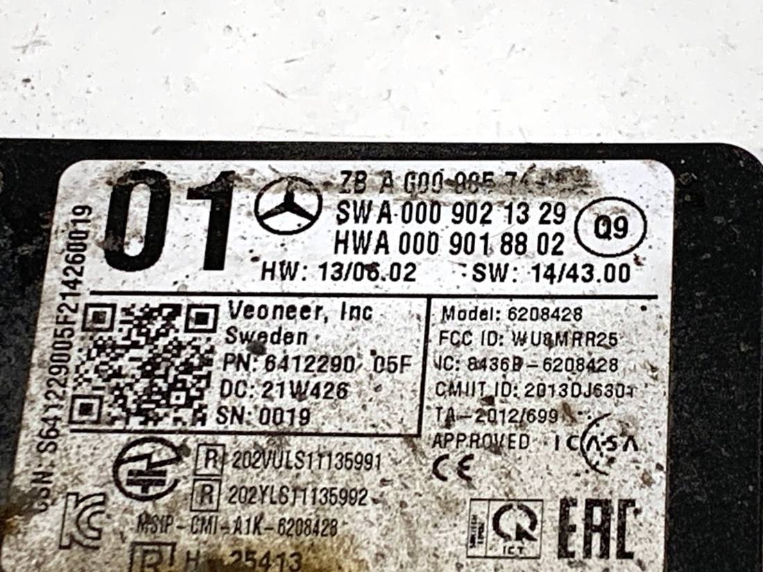 Блок керування модуль Mercedes CLS C218 A0009057405 — фото деталі 4